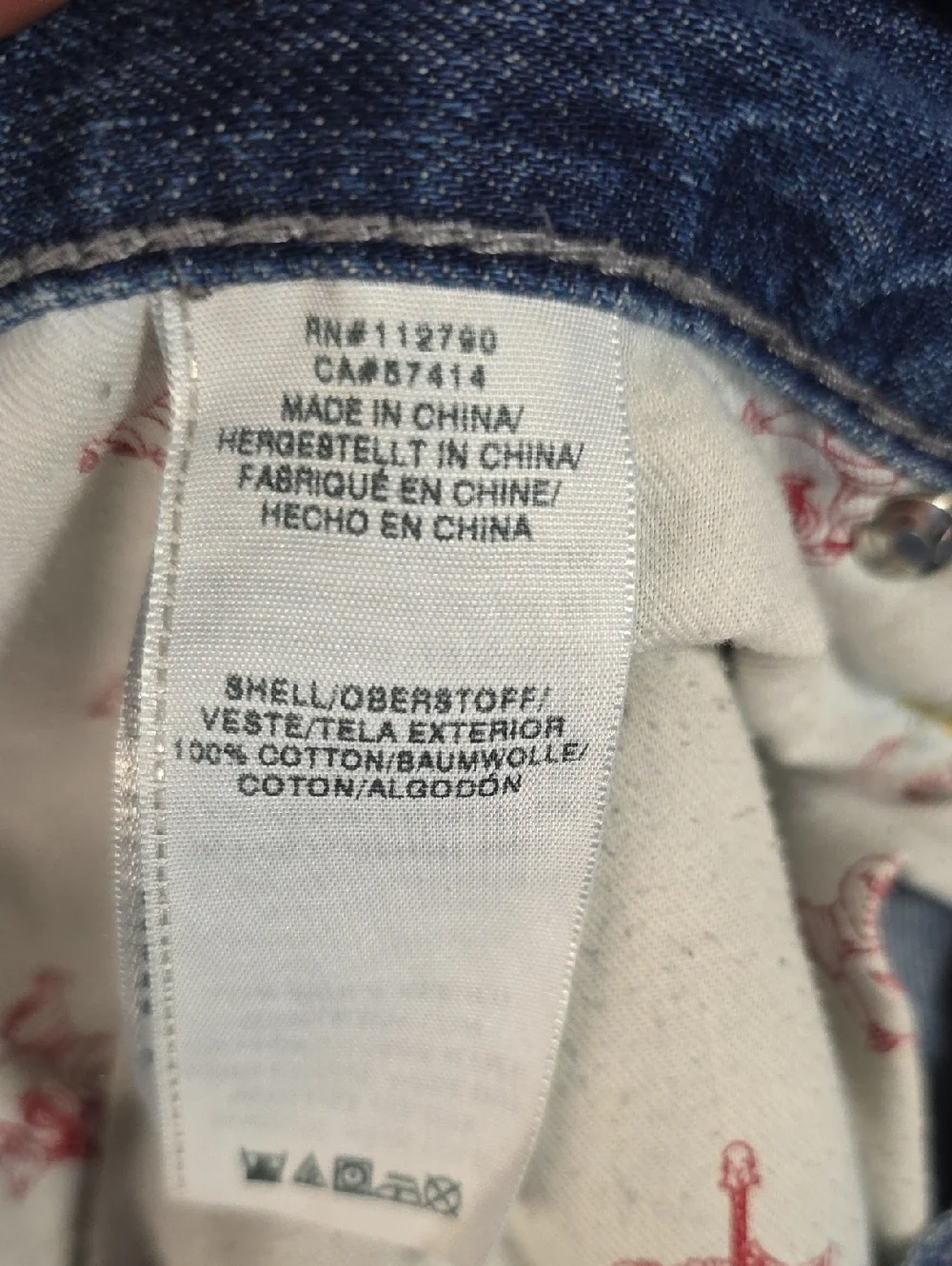 True Religion Slim Distressed Jeans Mens Size 32
